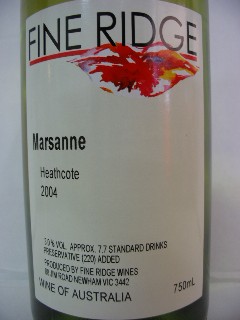 Hanging Rock Fine Ridge Marsanne 2004<br>Savings/doz $119.00